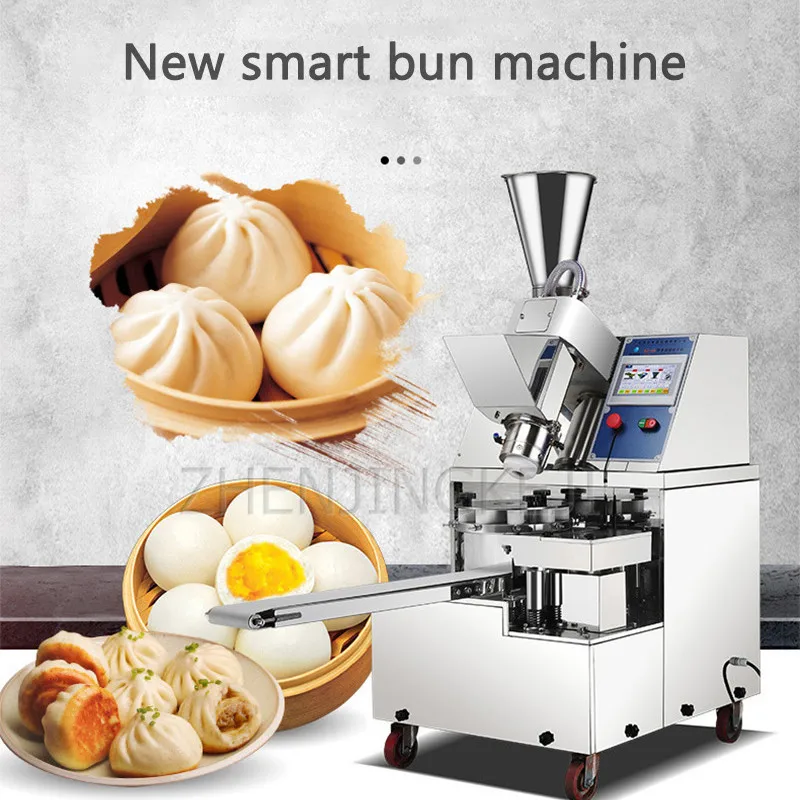 

Bun Machine 220V/380V Sesame Vegetables Minced Meat Bun Processing Equipment Automatic Smart 2400W Commercial Stainless Steel