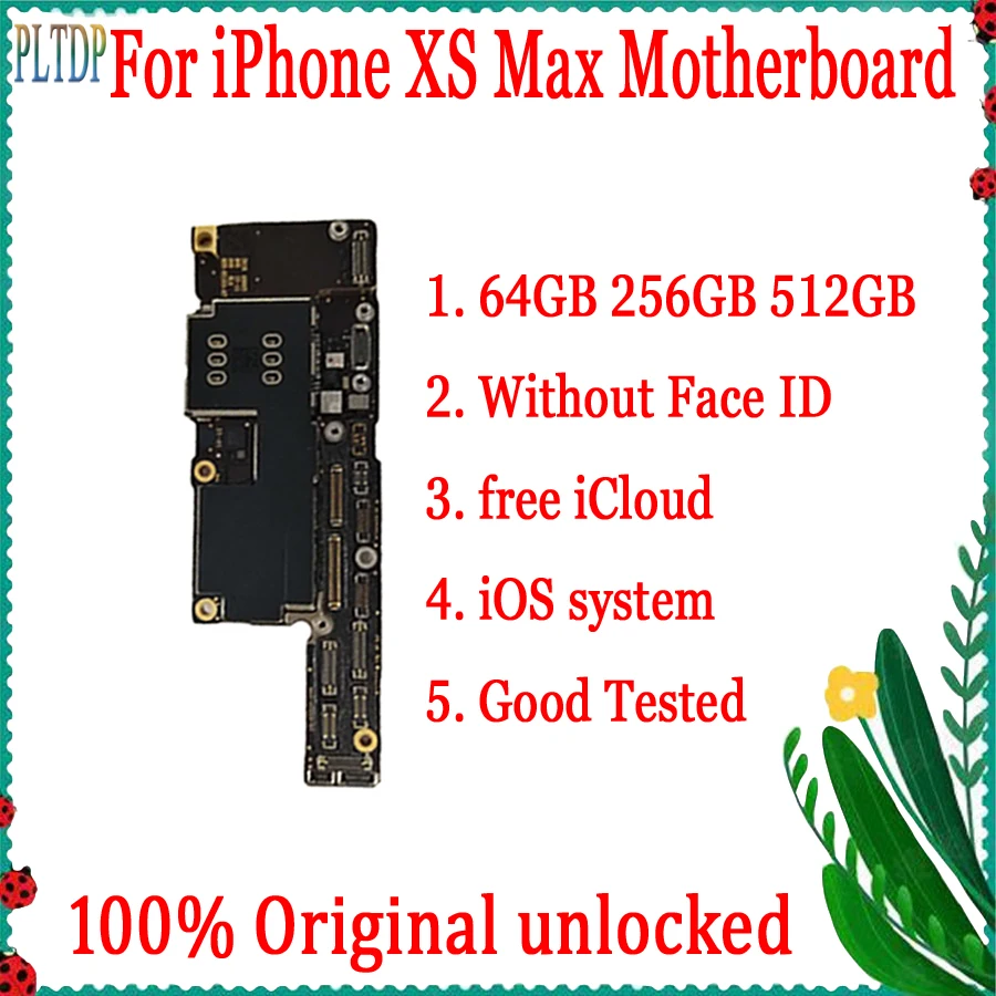 Оригинальная разблокированная материнская плата для iPhone X XS XR Max 11 64 Гб 128 ГБ 256 с