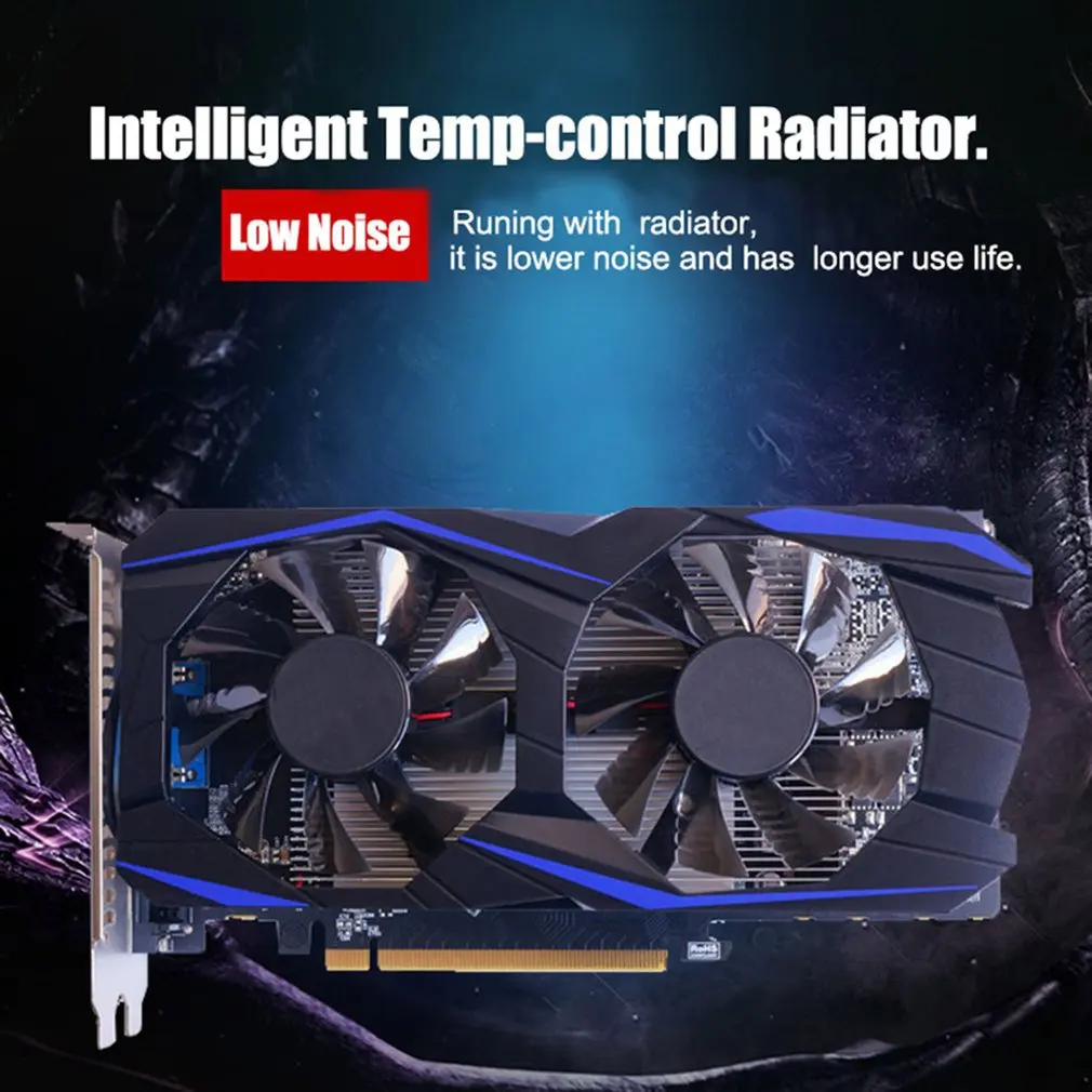 Видеокарта Gtx1050Ti 4G Ddr5 128 бит для компьютерных игр графическая карта Geforce 4 ГБ Hdmi