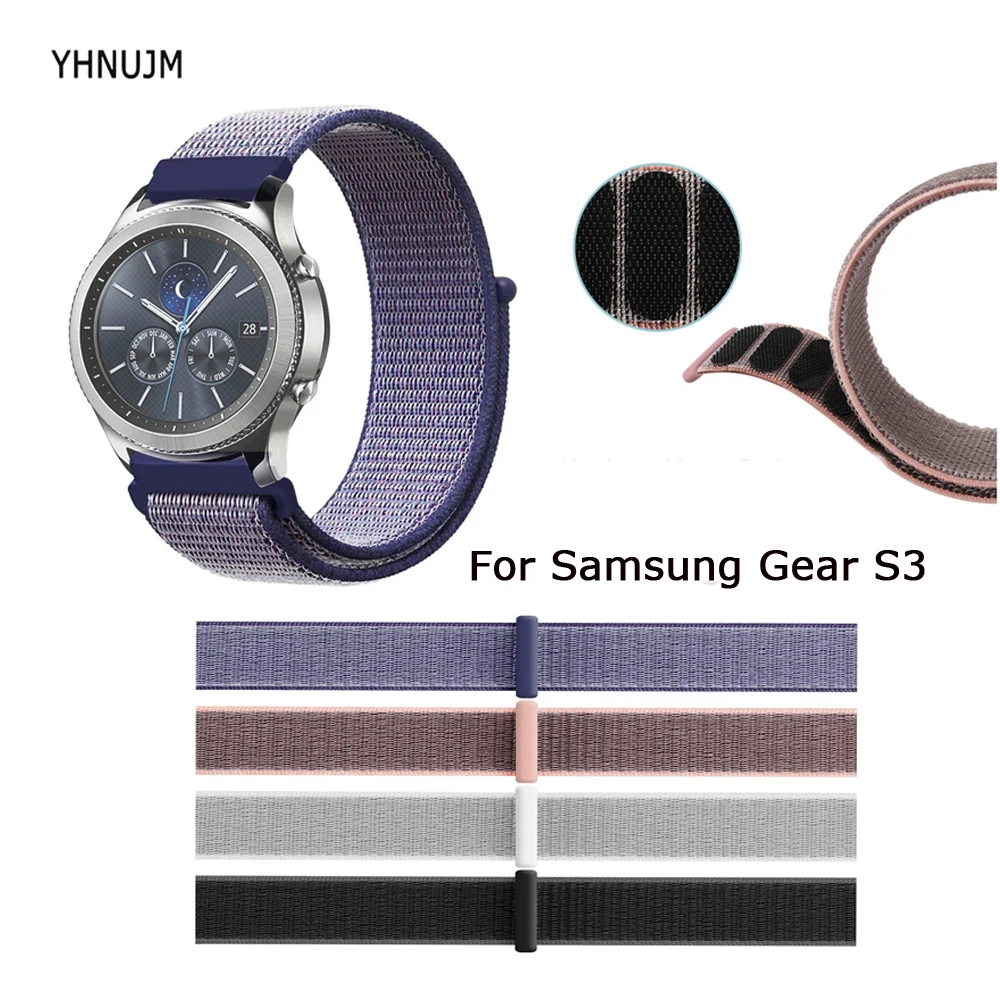 YHNUJM спортивный наручный браслет для мужчин и женщин ремешок часов нейлоновая