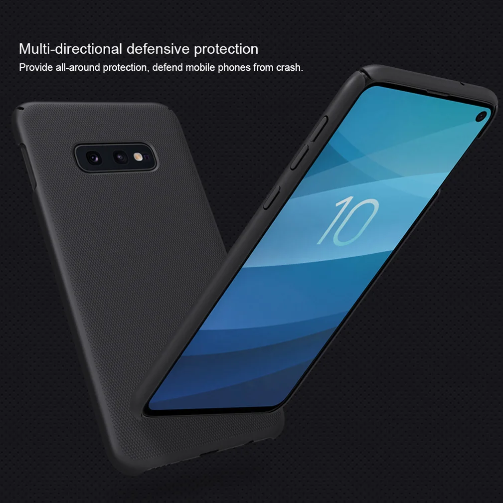 Для samsung Galaxy S10e чехол Nillkin Матовый Щит Жесткий чехол для samsung Galaxy S10e s10 lite 5,8''