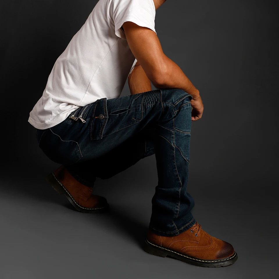 Мотоциклетные джинсы 2021 мужские Классическая версия брюки для езды на