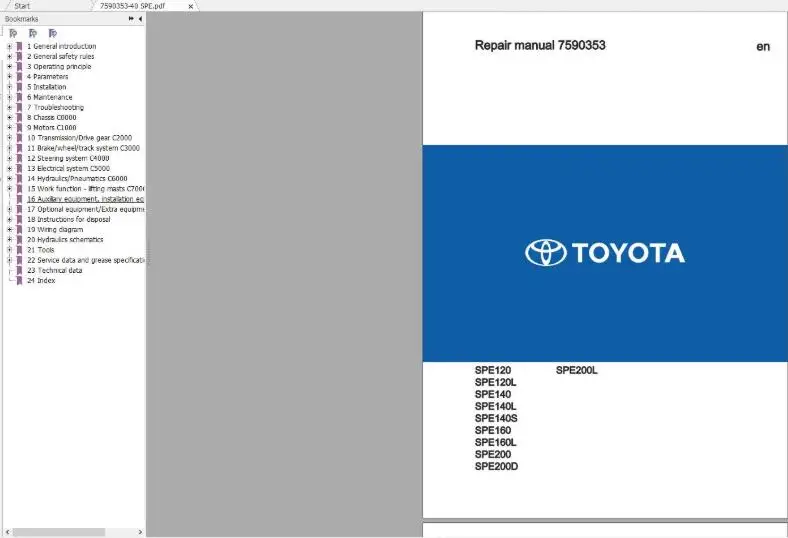 BT и для обслуживания вилочного погрузчика toyota руководство оператора 2019| |