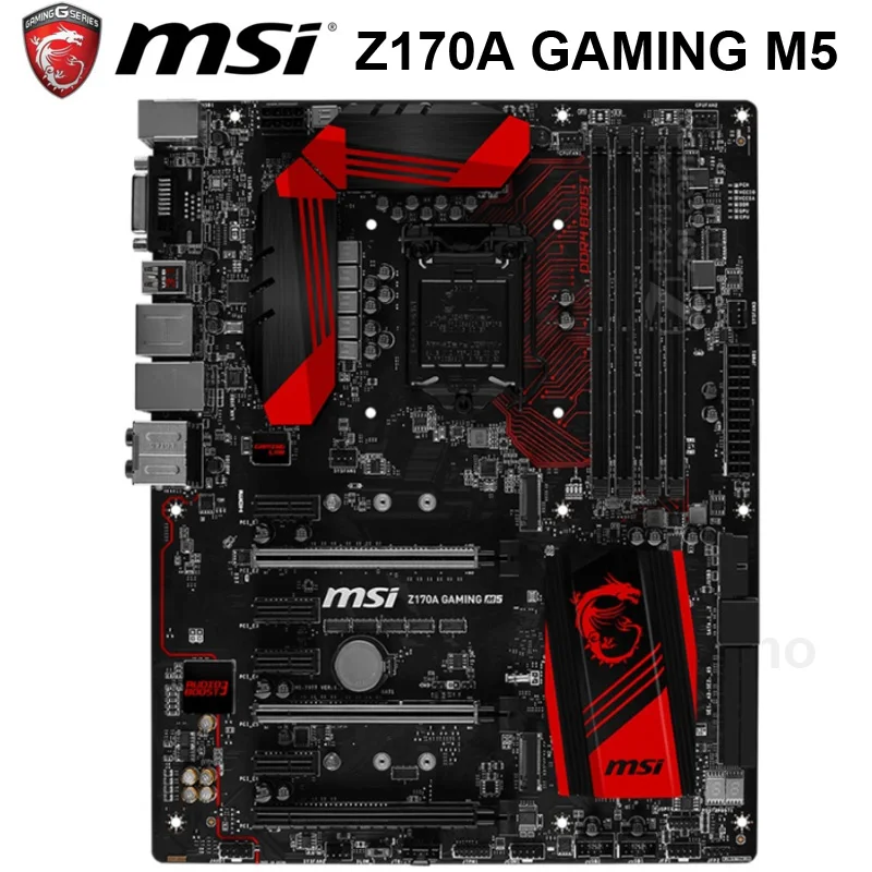 Материнская плата MSI Z170A игровая M5 Intel Z170 Core i7/i5/i3 LGA 1151 DDR4 оригинальная десктопная
