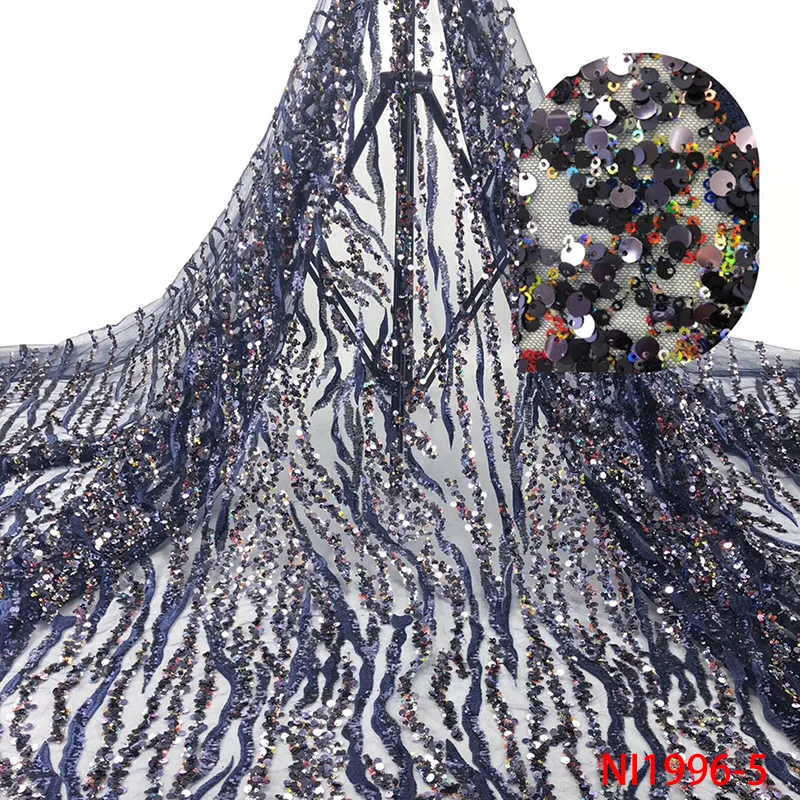 Новая африканская нигерийская кружевная ткань высокого качества французский