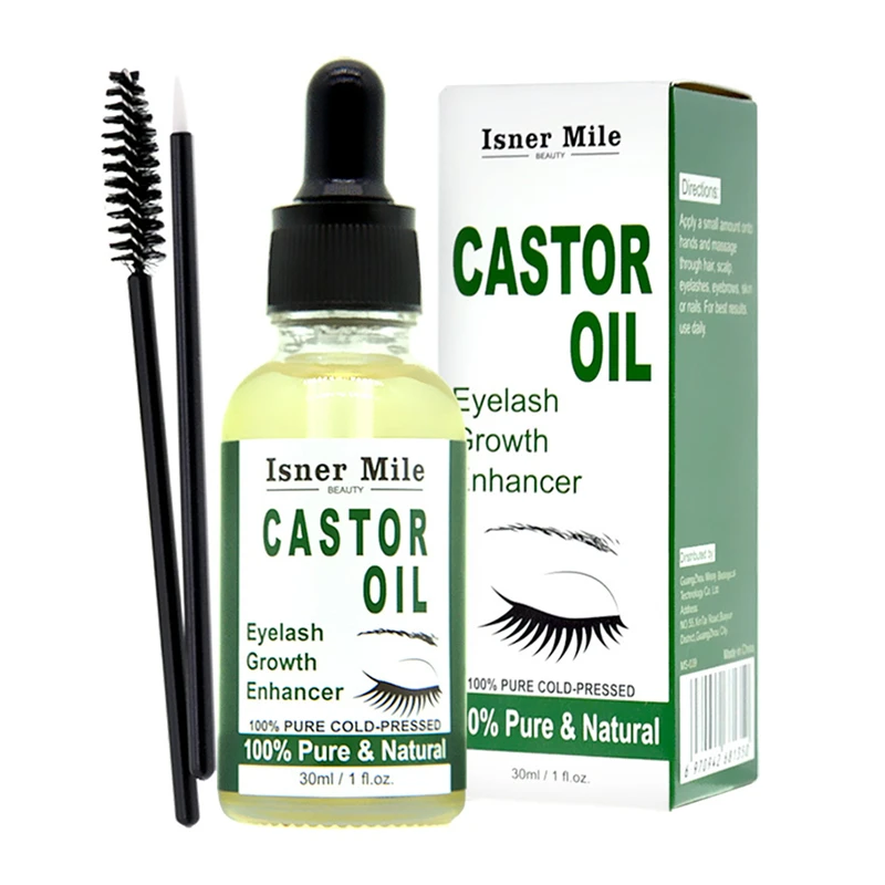 Натуральное касторовое масло густая питательная тушь для ресниц инструмент