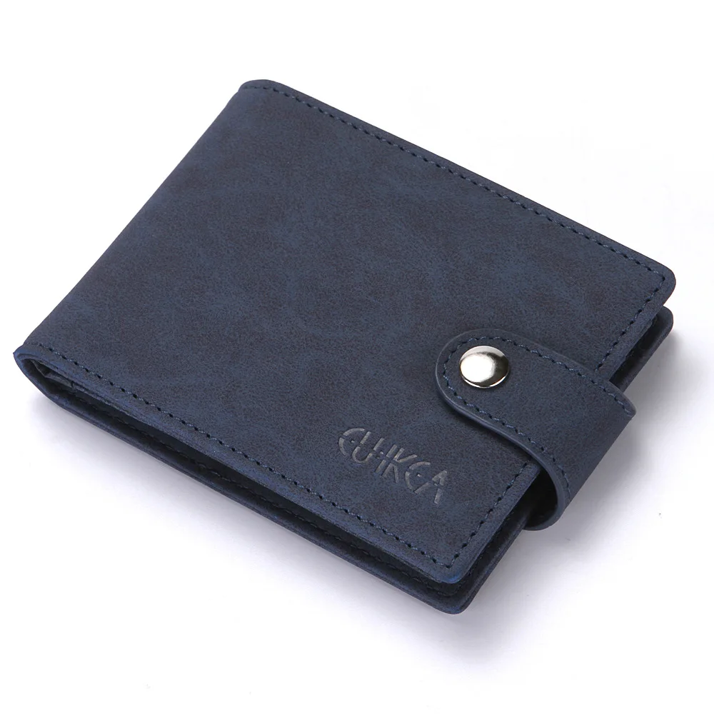 

Men's PU Leather Wallet Brand Wallet Fashion ID Card Holder Purses Male Men Business Bank Credit Card Holder Wallets Card Case