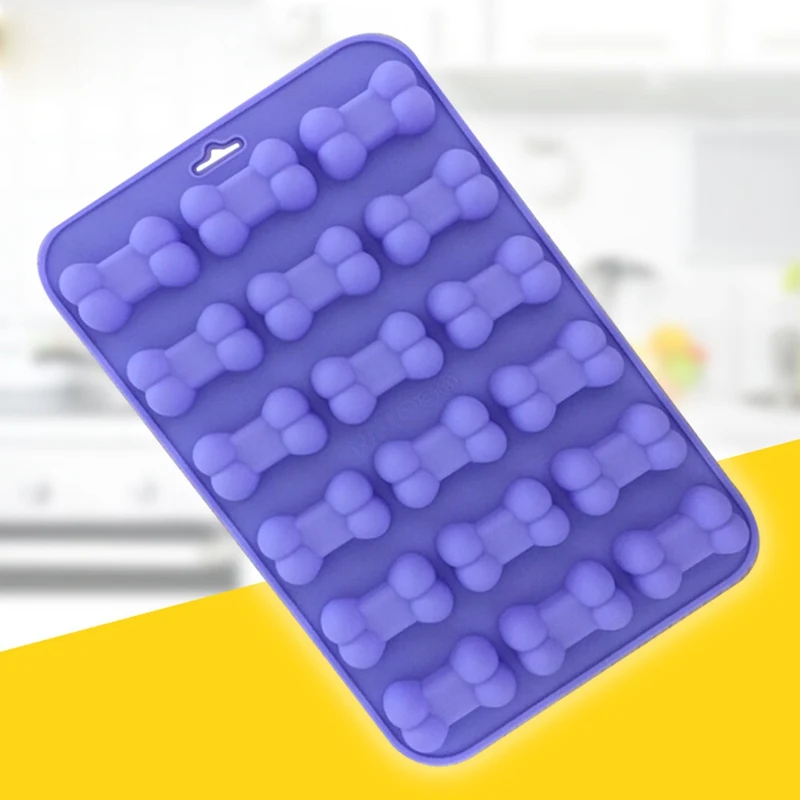 

Silicone Mold Puppy Bone Bakeware Dog Cat Footprint Paw Shapes Cake Molds Cookie DIY Cake Decorating Baking Moulds Tools