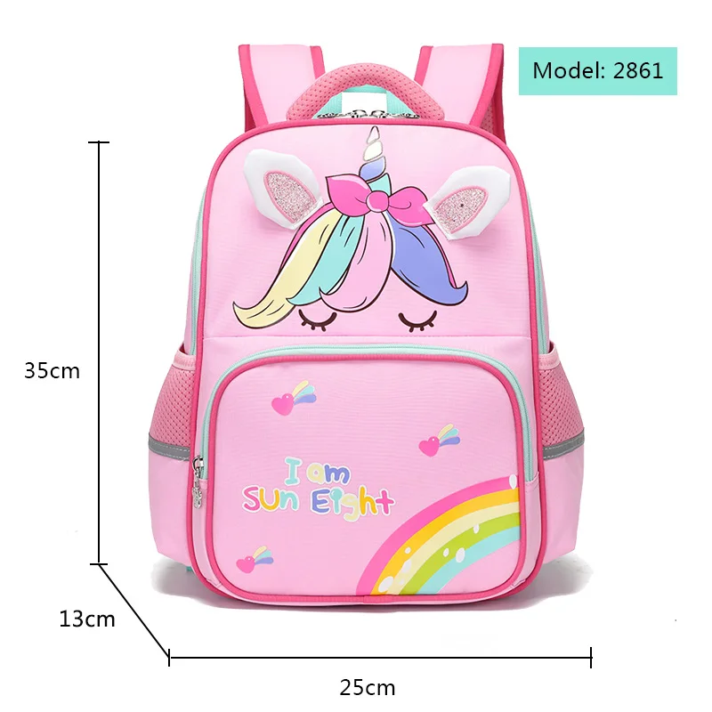 SUN EIGHT Cute Kindergarten Animal Backpacks Baby School Bags Cartoon Gift Waterproof Toddler Bag