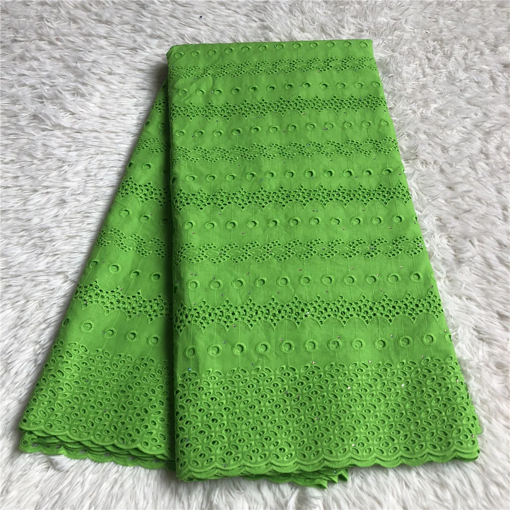 Latest2022 High Quality African Tulle Lace Fabric Cotton Embroidery French Wedding Prom Dresses Damask Golden 5Yards |