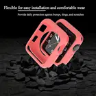 Чехол-накладка для Apple Watch iwatch 5, 4, 1, 23, ультратонкий, половинчатый чехол 42, 44 мм из жидкого силикона, симпатичный чехол 38, 40 мм