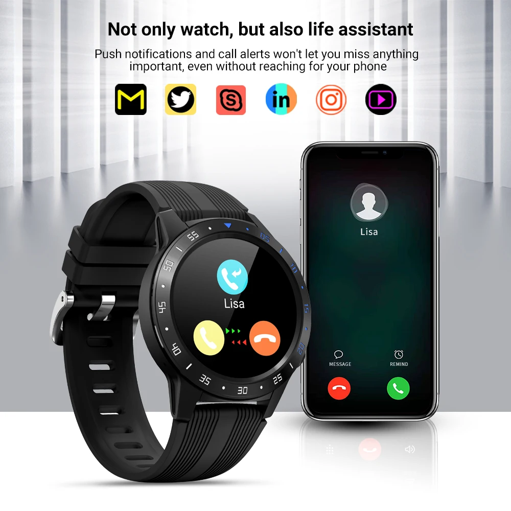 

M5 Smart Watch Men Women 2021 M5 Fitness Smartwatch Sports Watch Heart Rate Monitor GPS For XiaoMi Android IOS