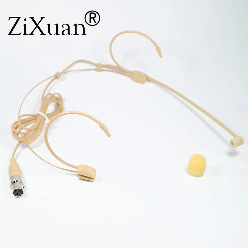 Pro Skin ALL XLR 3PIN TA3F двойной ушной крючок микрофон головная гарнитура для AKG Samson