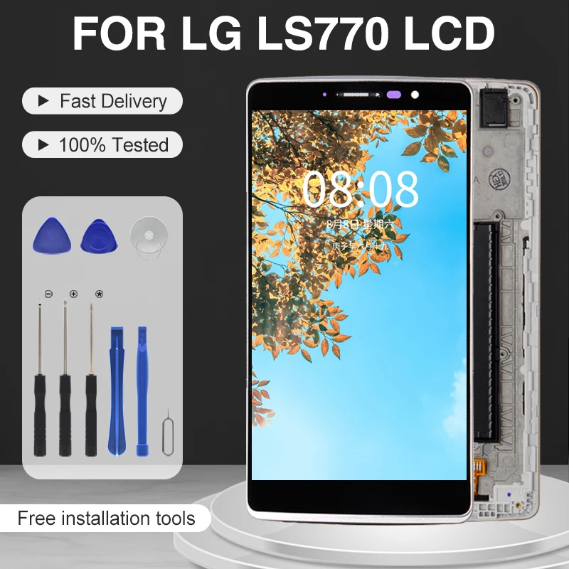 Catteny Promotion LS770 дисплей стилус для LG G4 Lcd с сенсорным экраном дигитайзер H540 H635 в