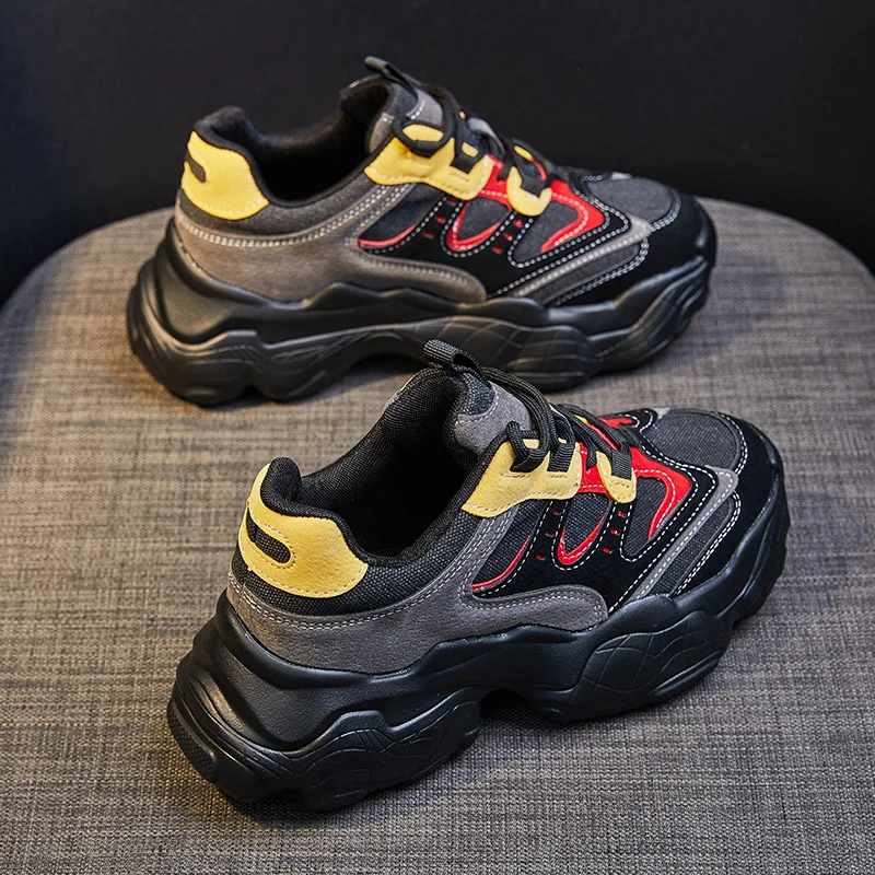 

Women Sneakers Ins Popular Old Daddy Shoes Casual Shoes for Ladies Fashion Comfortable Breathable Lightweight Platform Sneakers