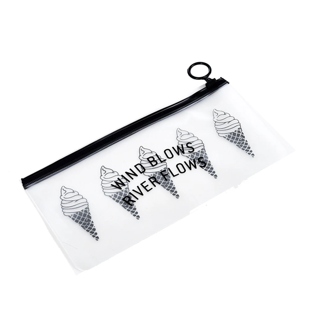 Transparent PVC Toiletry Bag Travel Women Makeup Cosmetic Organizer Zipper Pouch | Макияж