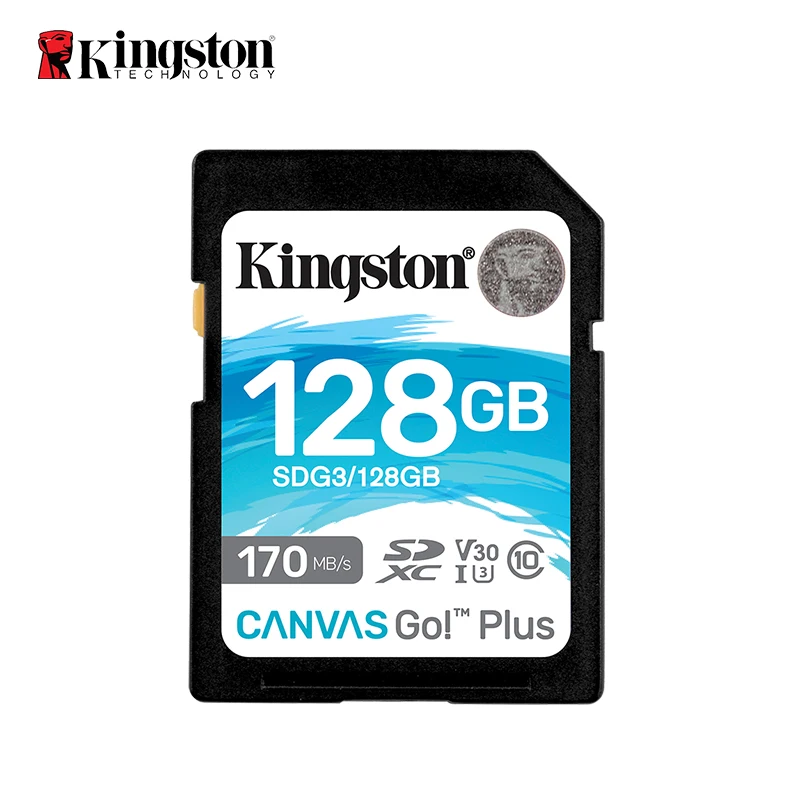 Kingston NEW sd карта 64 Гб 128 ГБ памяти 256 512 флеш для DSLRs беззеркальных камер и 4K