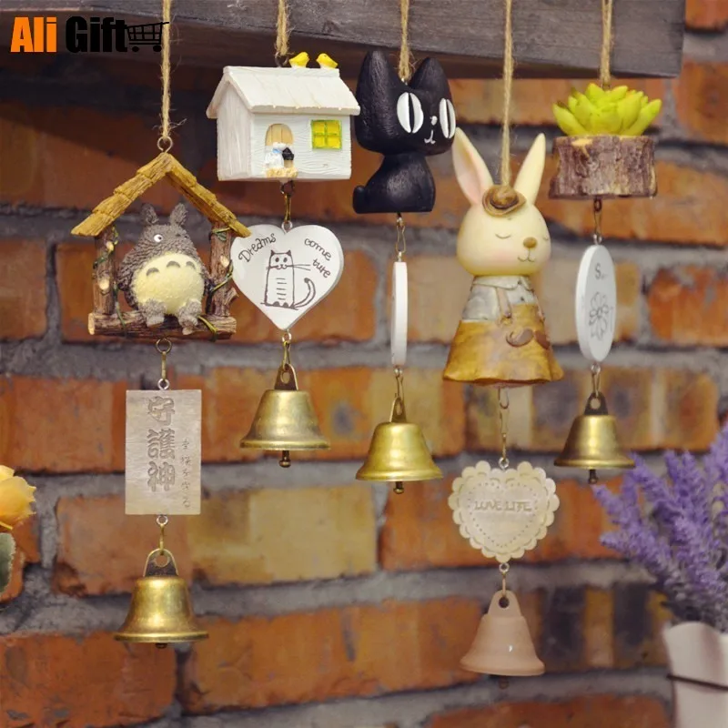 Колокольчики в виде колокольчиков для кошек из смолы очаровательные висячие