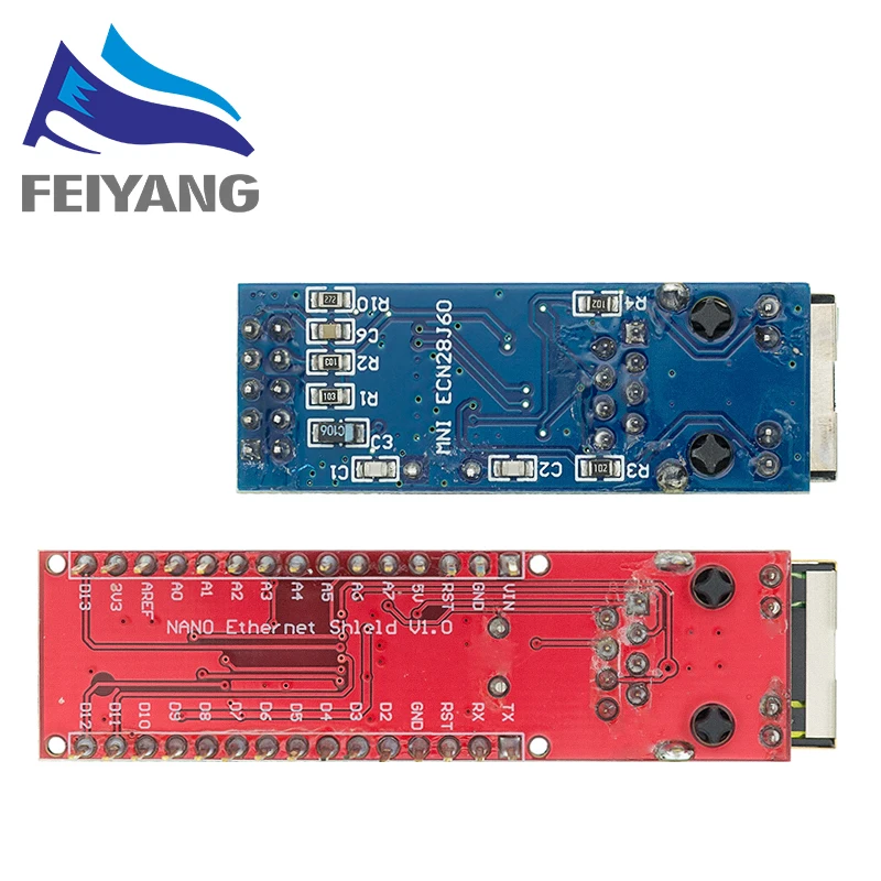10 шт. мини ENC28J60 Ethernet сетевой модуль 25 МГц кристалл AVR 51 LPC 3 В | Электронные
