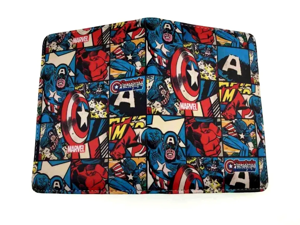 Аксессуары для путешествий Кожаная Обложка для паспорта аниме герой Капитан Америка Халк Железный человек паук Дэдпул чехол для паспорта