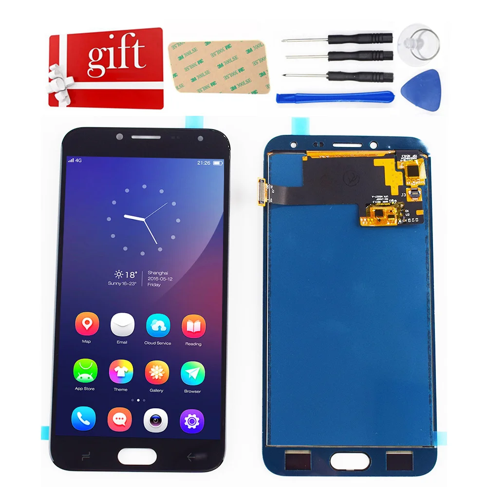 Регулируемый для samsung Galaxy J4 2018 J400 SM J400F J400H J400G/DS ЖК дисплей + сенсорный экран