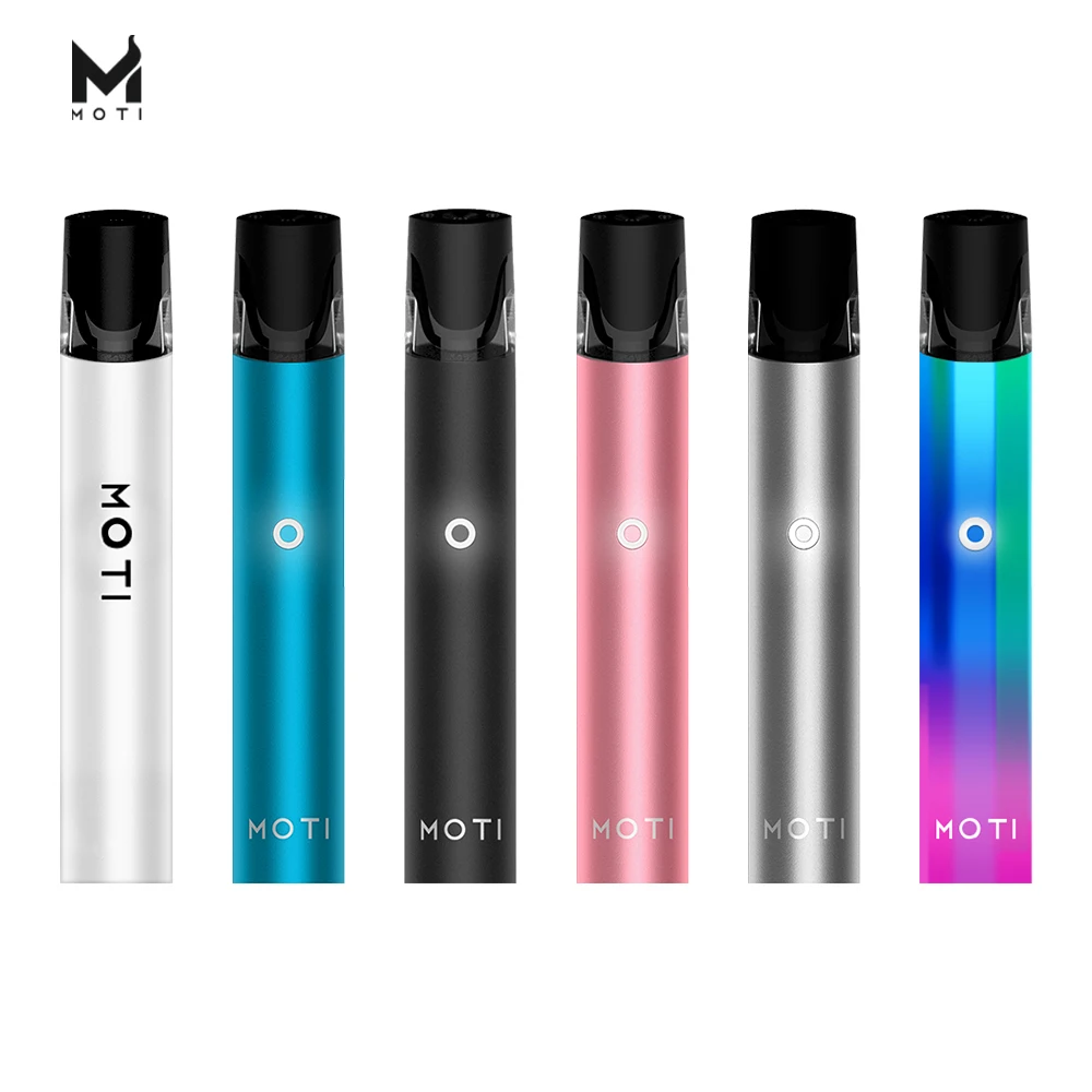 Оригинальный MOTI многоразового использования Vape комплект 1 8 мл Pod 500 мАч батарея