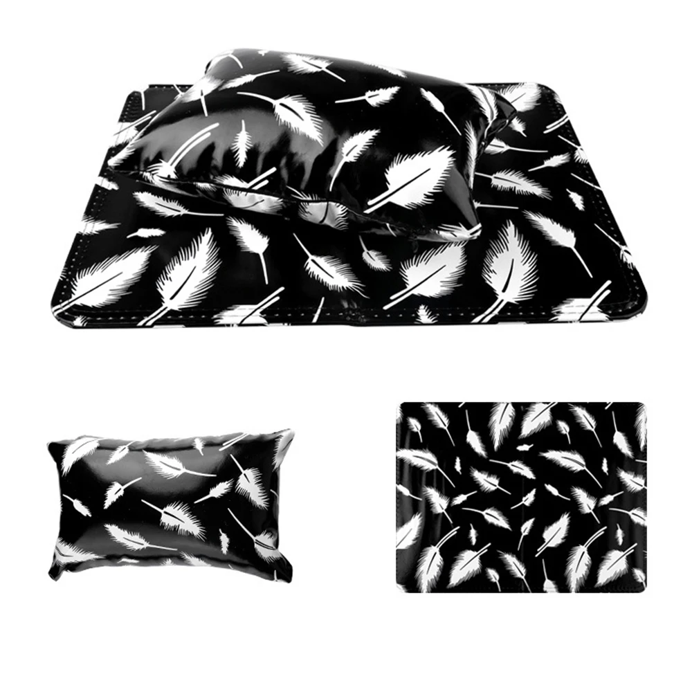 Складная Полиуретановая подушка для ногтей подставка рук коврик дизайн