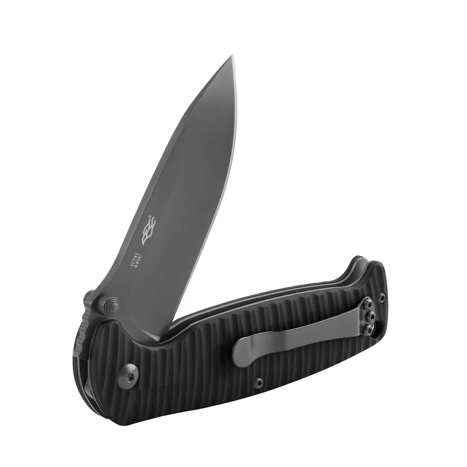 Складной нож Ganzo G7413P F7413P 440C 58 60HRC G10 со свистком уличный инструмент для кемпинга