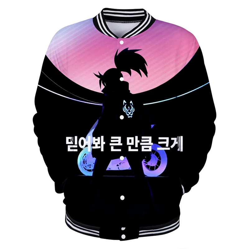 

Kpop KDA Pop Stars 3d Baseball Jacket Coat Fashion Men Women Hoodie Sweatshirt Long Sleeve Sport Hip Hop 3D Hoodies Jackets Tops