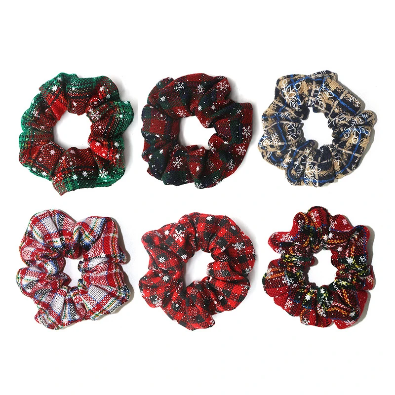 Рождественская повязка на голову праздничные эластичные повязки для волос