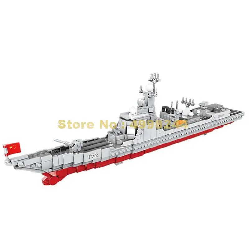  1359pcs military navy missile destroyer battleship warship building blocks Bricks Toy | Игрушки и хобби