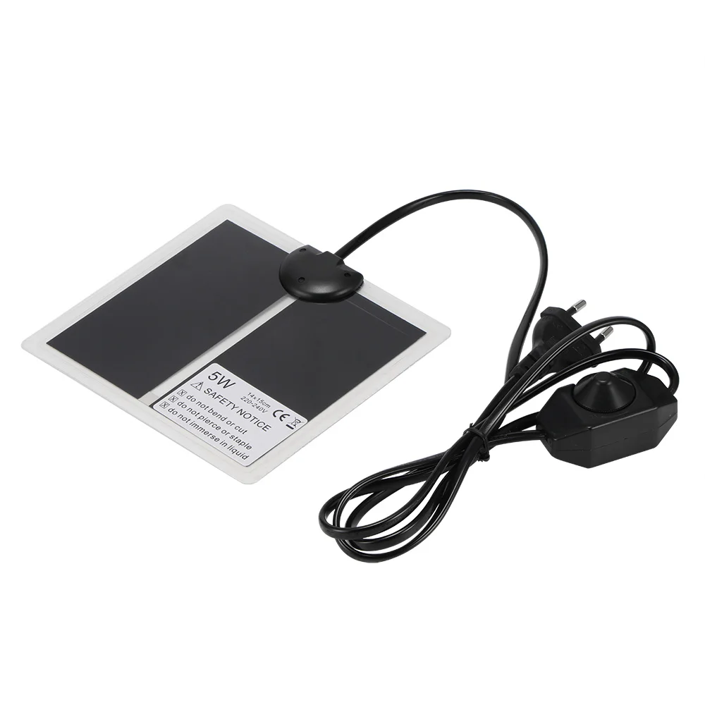 Pet Warm Heater Reptile Heating Pad Vivarium With Thermostat Controller EU Plug Terrarium | Дом и сад