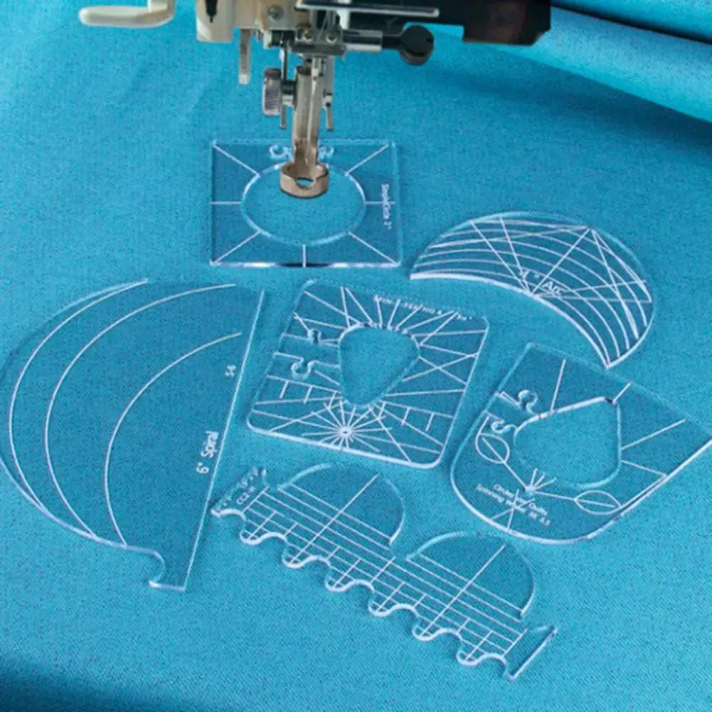 

Quilting Ruler Practical Multifunction Helpful Patchwork Sewing Machine Ruler for Home Patchwork Ruler Clothing Ruler