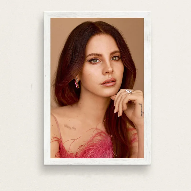 7 Lana Del Rey поп-Певица модель художественная живопись высокое качество холст картина плакат Настенные украшения для детской комнаты без рамки o444 - Цвет: 7