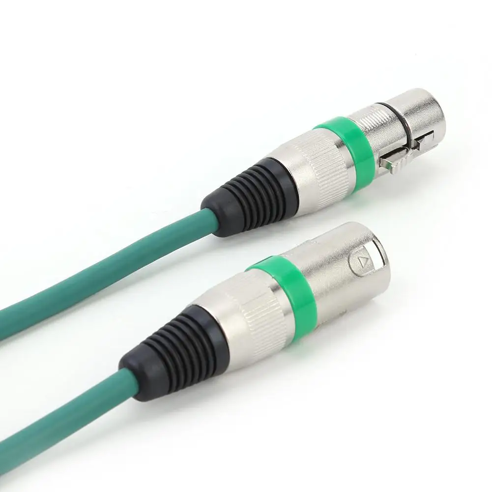 1 8 м 3Pin зарядный кабель с разъемом папа XLR Аудио вилка из цинкового сплава и