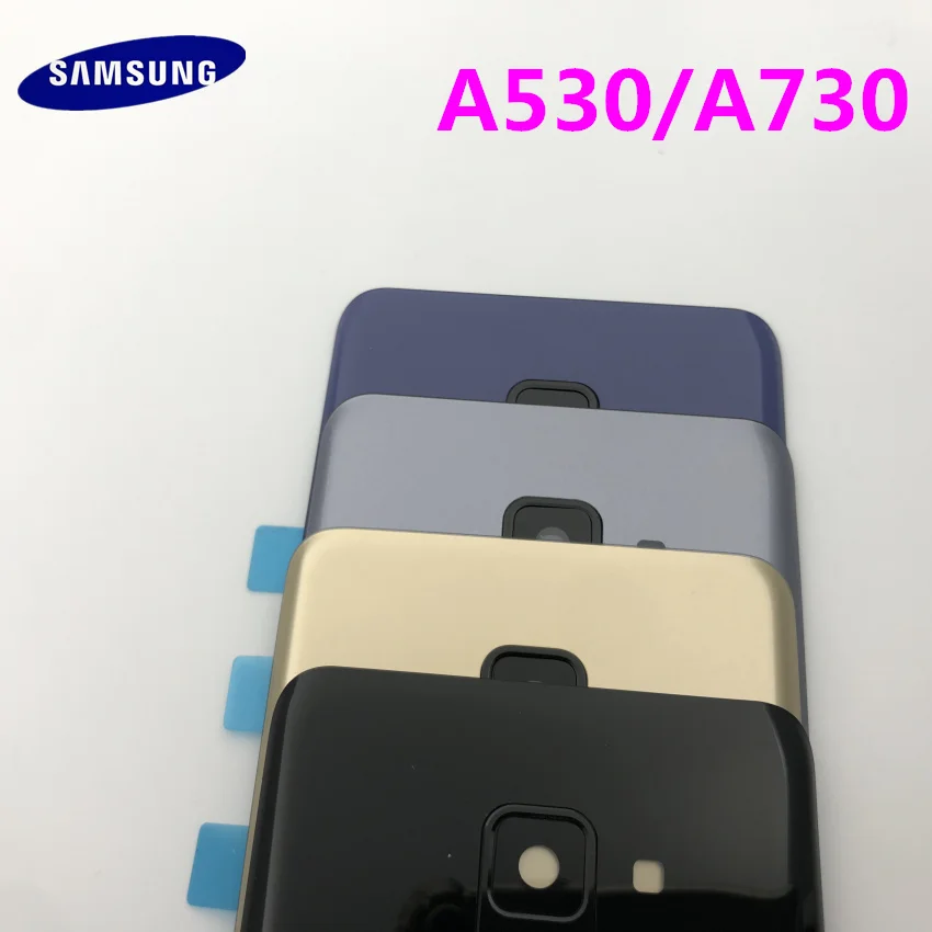 Новая Оригинальная задняя крышка аккумулятора для Samsung Galaxy A8 A530 A530F A730 A730F 2018