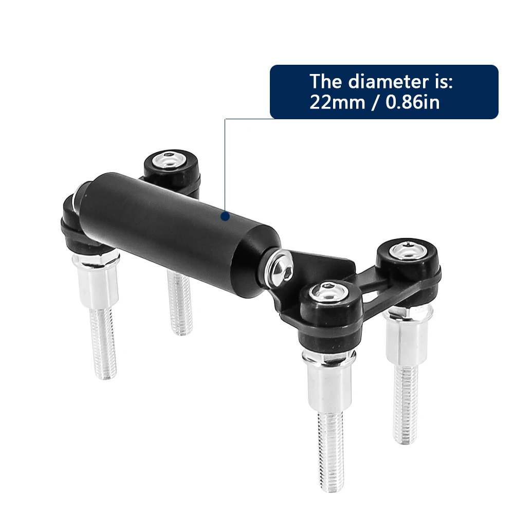 

Мотоциклетная Регулируемая удлинительная подставка для телефона мобильный телефон кронштейн для пластины GPS-навигатора для BMW F900 R F900 XR S1000R F900 X R