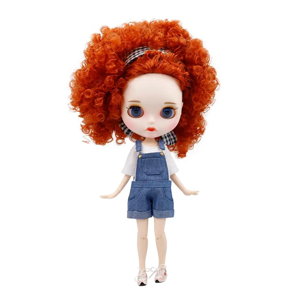 Кукла Blyth ICY DBS Обнаженная шарнирное тело с набором рук новая матовая Лицевая