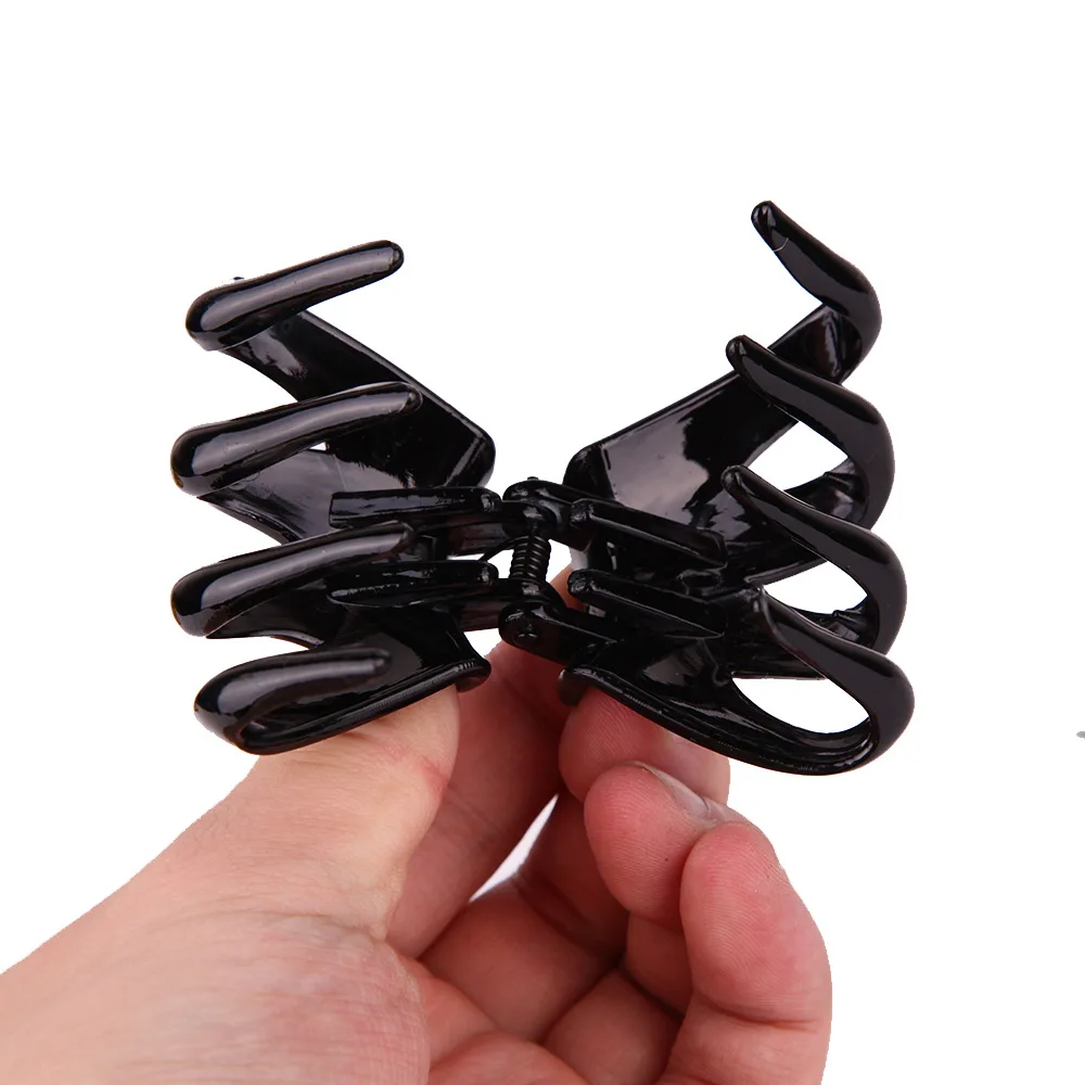 

New Fashion Hot Large Size Hair Clamp Claw Plastic Strong Hair Clip Crab for Women Hair Accessories Octopus Shape Hair Claw
