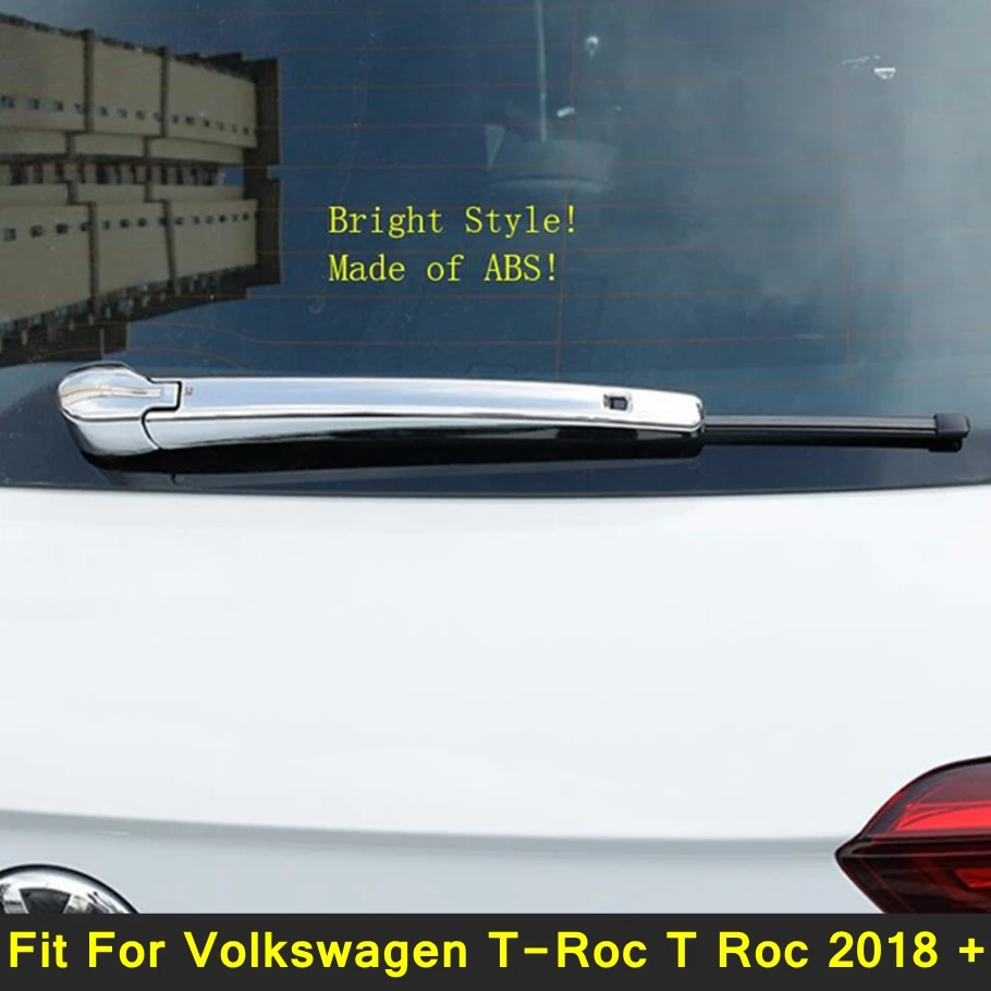 

Lapetus Auto Styling Rear Window Windscreen Wiper Decoration Strip Cover Trim Chrome Fit For Volkswagen T-Roc T Roc 2018 - 2021