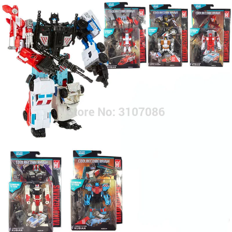 HZX преобразования защитник и Bruticus мод 5 в 1 5IN1 комплекты войны команда КО Коллекция