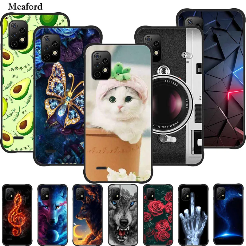 Для Umidigi Bison X10 силиконовый чехол ТПУ Мягкая Роскошная Обложка для Pro GT X 10 Funda Animal Wolf