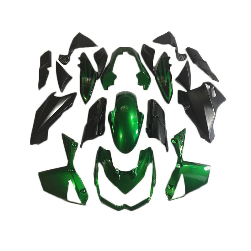 

Обтекатели для Kawasaki Z1000 2011 2012 2013 2014 2015 2017 2018 z1000 11-15 17-19, комплект обтекателей, зеленый, черный WY45