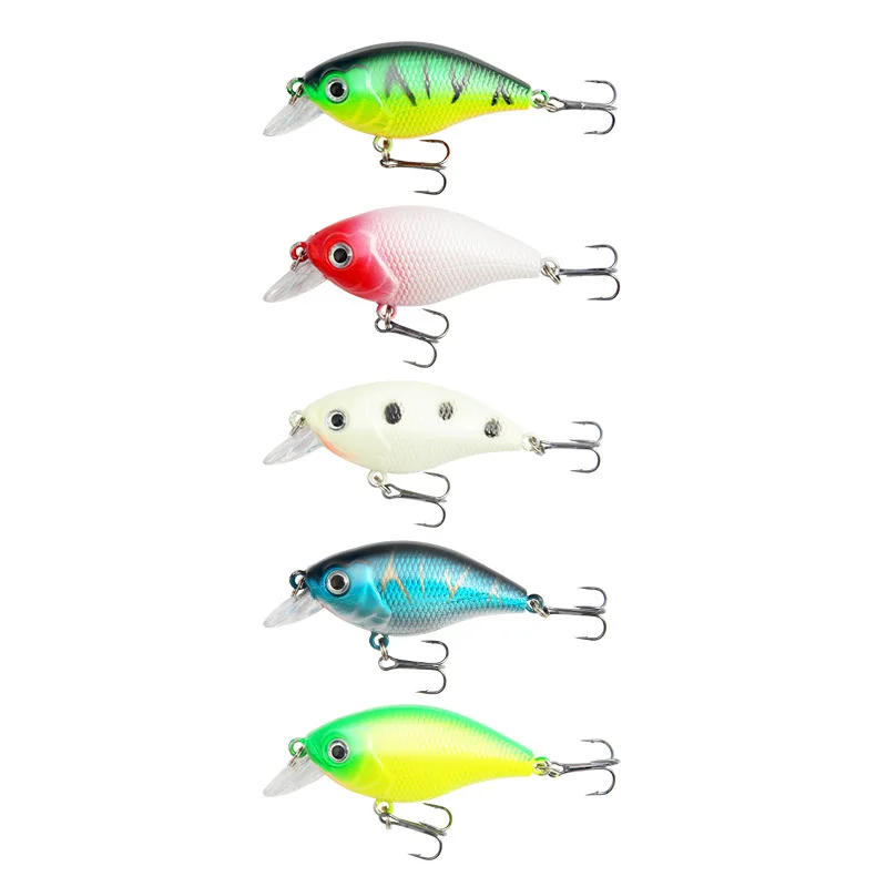 

Rock Little Fatty Luya Bait Floating Water System Ring Bead Simulation Fake Bait Hard Bait Fishing Tackle Products