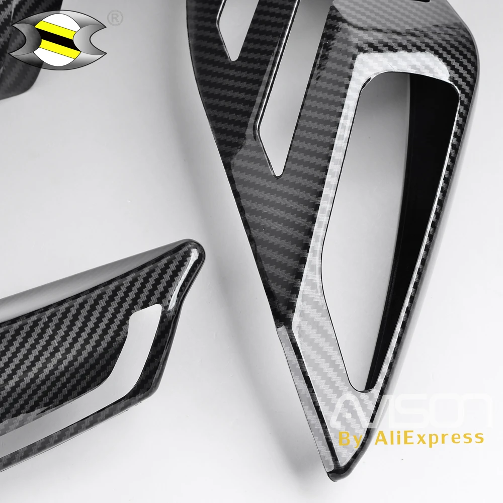 Чехол для XMAX300 из углеродного волокна с цветной фиксацией света Xmax 300 250 Передняя