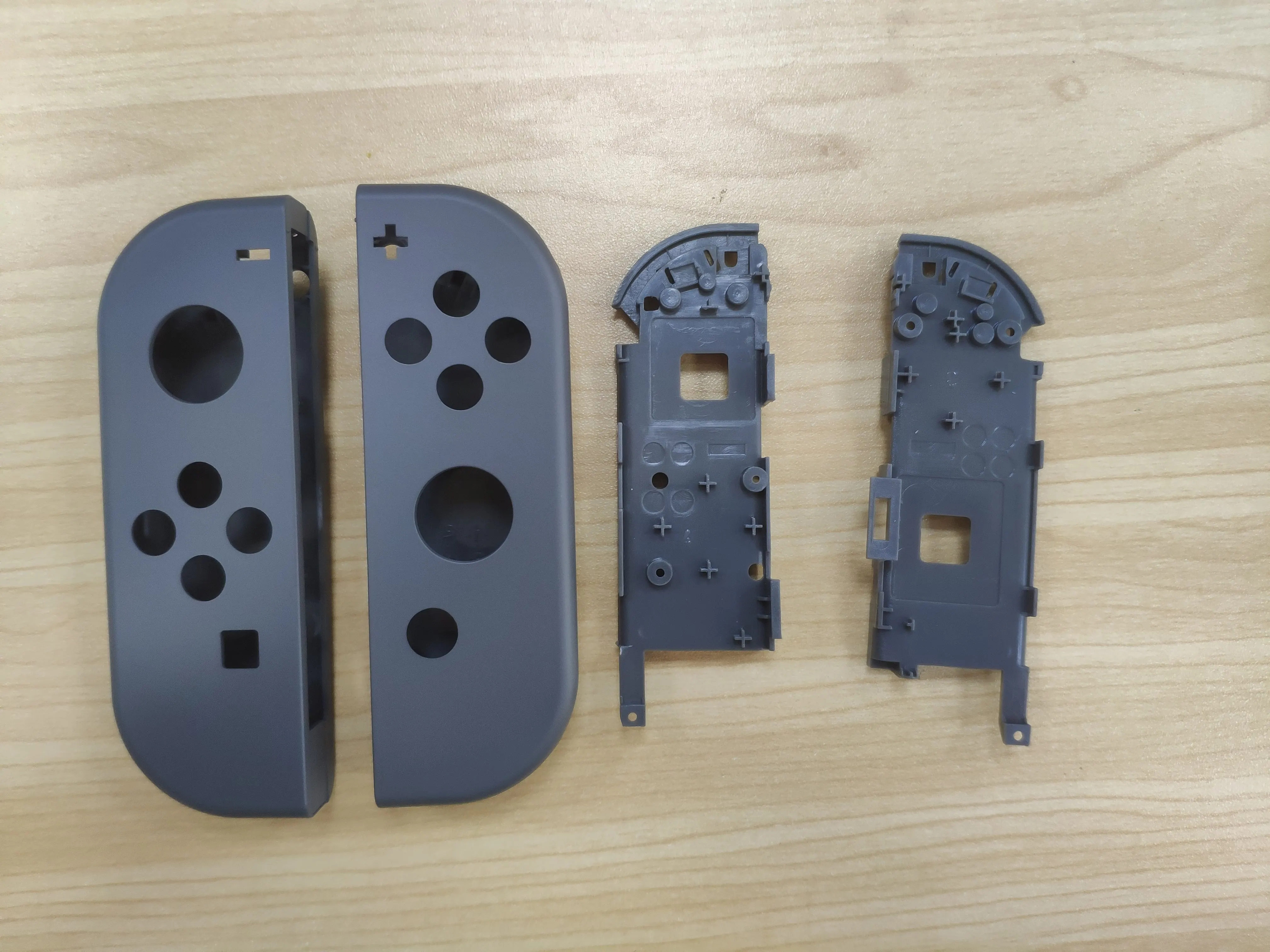 5 комплектов Сменный Чехол для джойстика с левой и правой стороны красный/серый