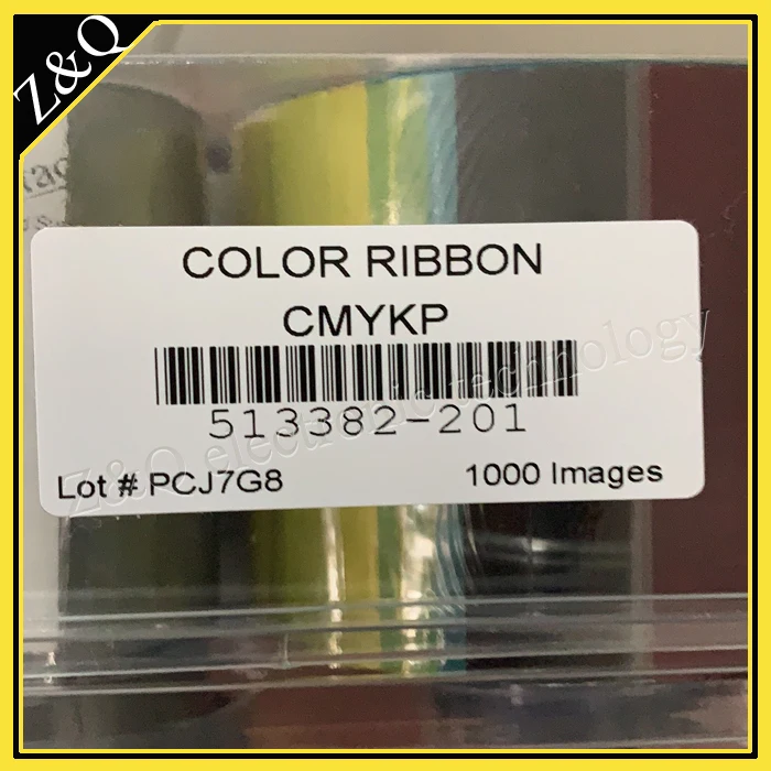 

Datacard CR805 priner ink ribbon 513382-201 and film 513402-002