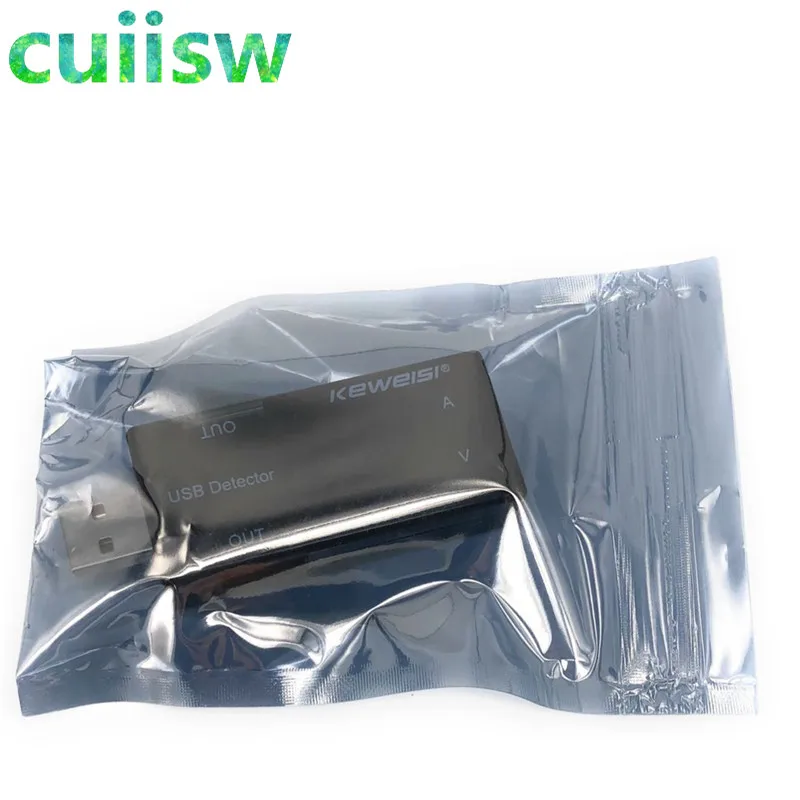 Красный + синий двойной USB ток напряжения зарядный детектор тестер батареи