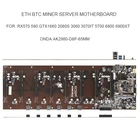 Материнская плата для майнинга биткоинов Onda AK2980 K15 K7 B250 D8P 65 мм ETH BTC LTC Mining Rig MB для GTX3060 3070 5700 6800XT 8 GPU