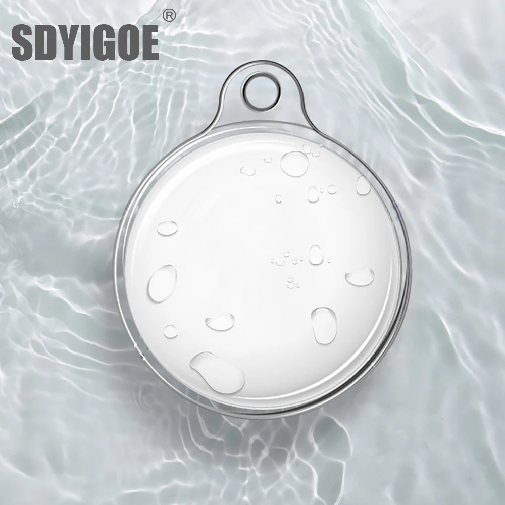 

TPU Protection Clear Case For AirTags Protective Sleeve Anti-scratch Cover Protector Shell For Air Tags Tracker Accessorie